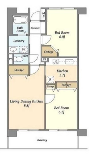 UURコート白鷺 間取り図