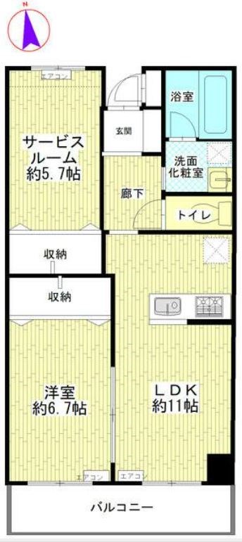 カーサ・エストレーラ 間取り