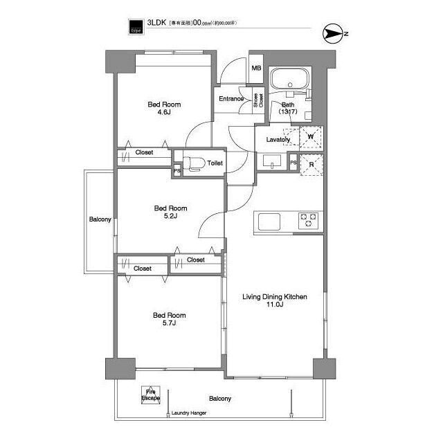 コンフォリア西荻北 間取り