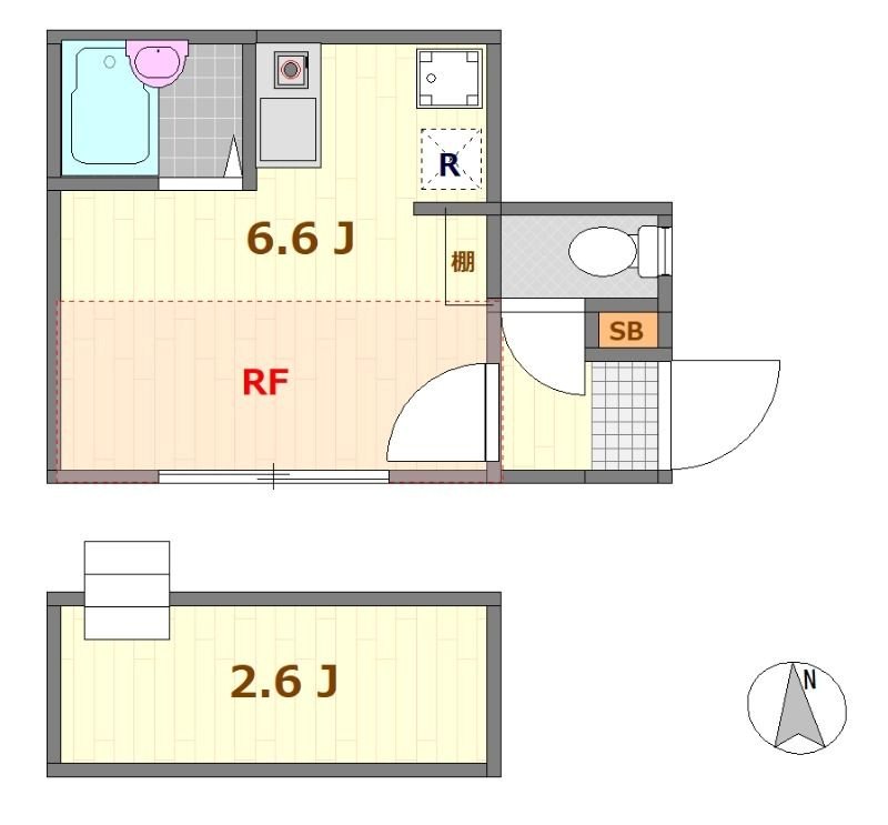 パンテール西荻 間取り