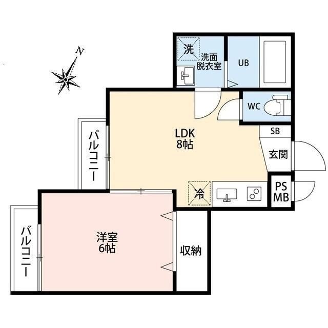 ベルデュール久我山 間取り