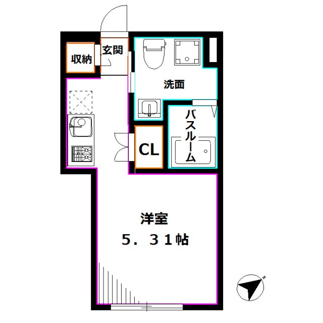 FARE西荻窪 間取り