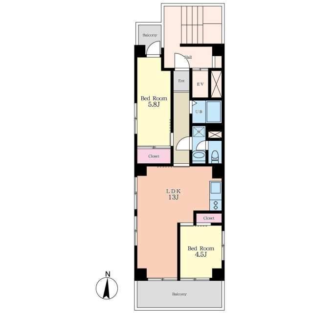 シティエイト 間取り