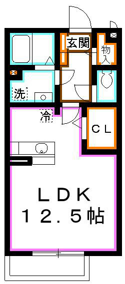 KEENA　South 間取り