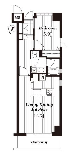 レクシオシティ荻窪 間取り