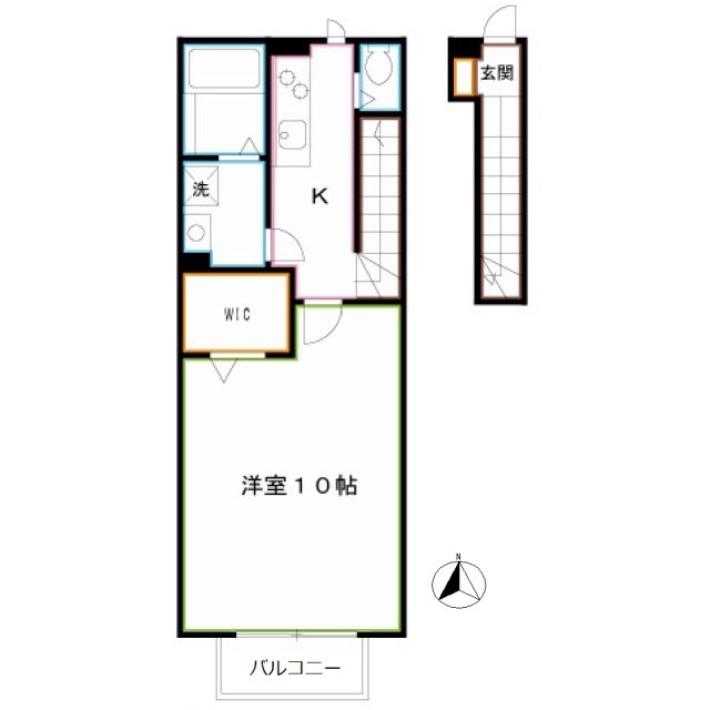 クレールC 間取り