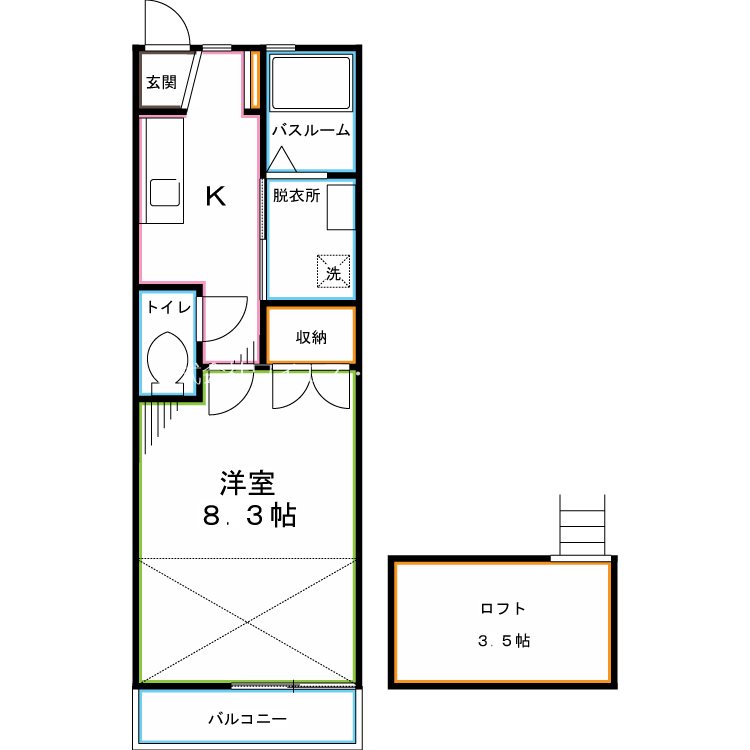 メイプルコート 間取り