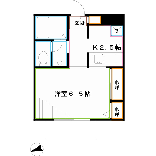吉祥寺メゾン A 間取り