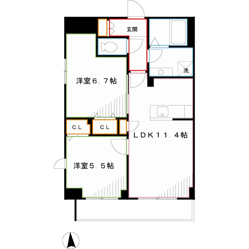 シルフィッド 間取り