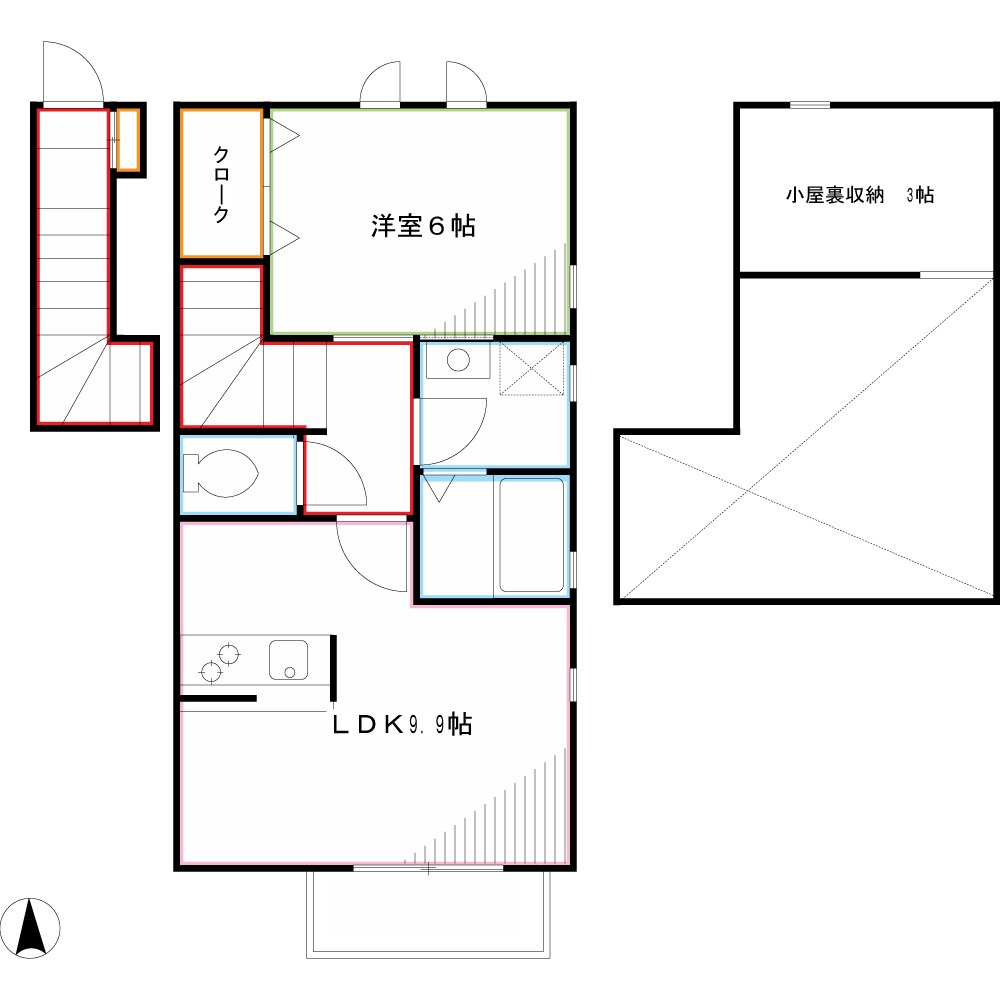 Fairway Court 間取り
