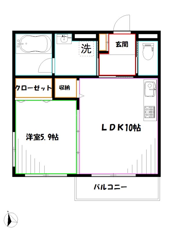 ベアホーム 間取り