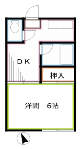 ファミーユミタケ 間取り
