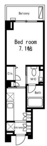 ラフィネ・パルク荻窪 間取り