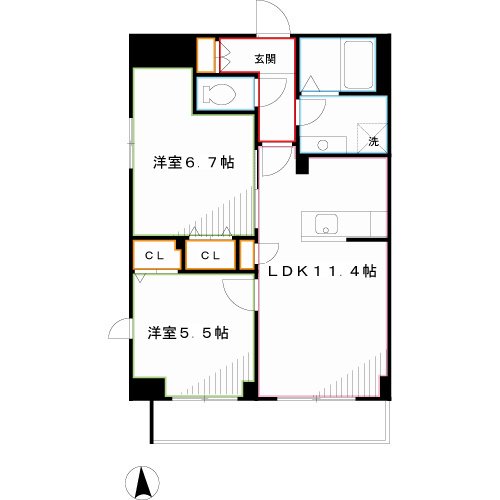 シルフィッド 間取り