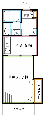カサブランカＮ 間取り