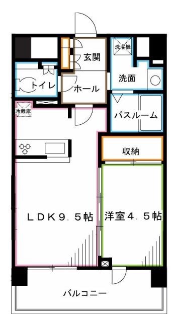 プレミアコンフォート西荻窪 間取り