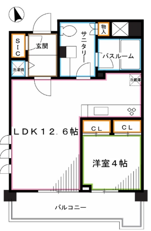プレミアコンフォート西荻窪 間取り