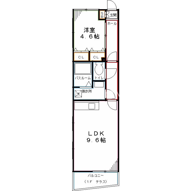 メルベーユ 間取り