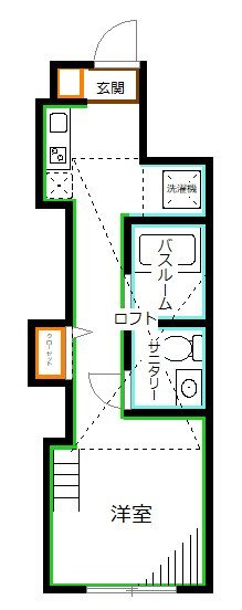 ベルエクラ阿佐ヶ谷 間取り