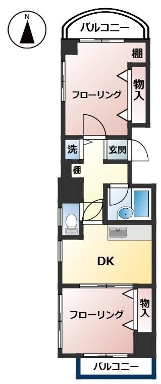 エル・エスパシオ 間取り