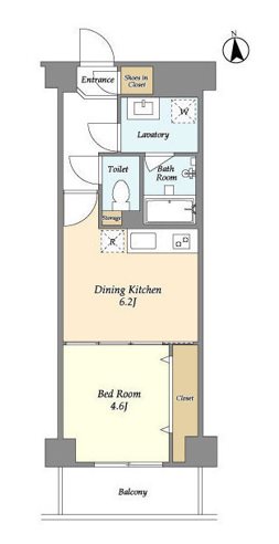 ジニア新宿中落合 間取り