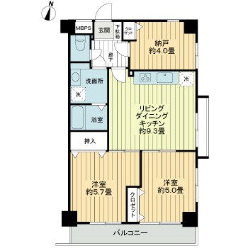 ドムール江古田 間取り