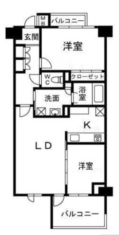 H-スクエア吉祥寺南町　 間取り