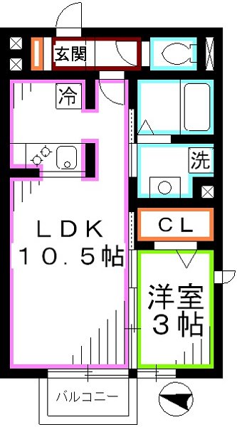ゼルコヴァ北野 間取り
