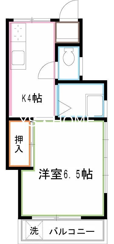脇田ハイム 間取り
