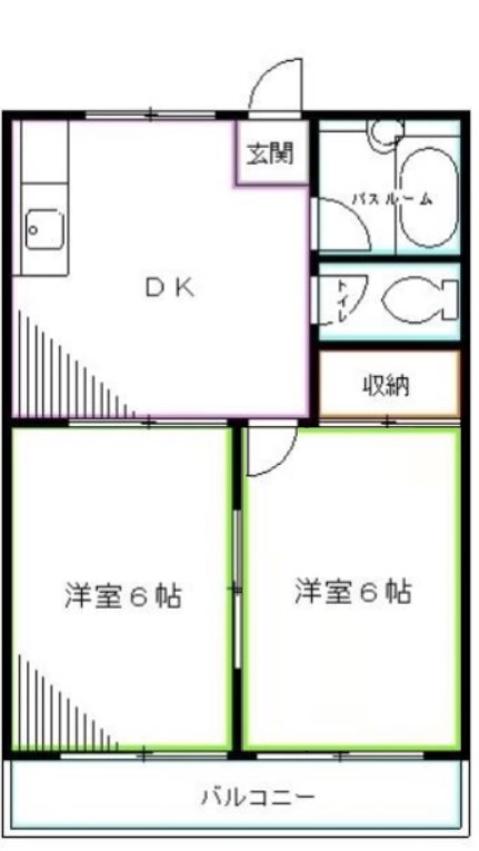 チェリーハイツ吉祥寺 間取り