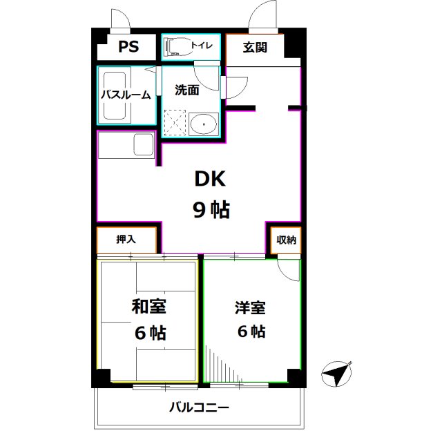 ビバーチェ武蔵野 間取り