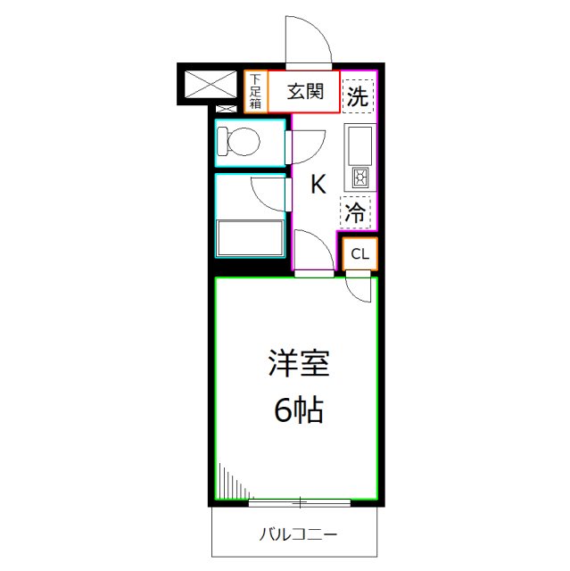 AZALEA恋ヶ窪 間取り