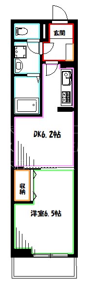 グリシーヌ2 間取り