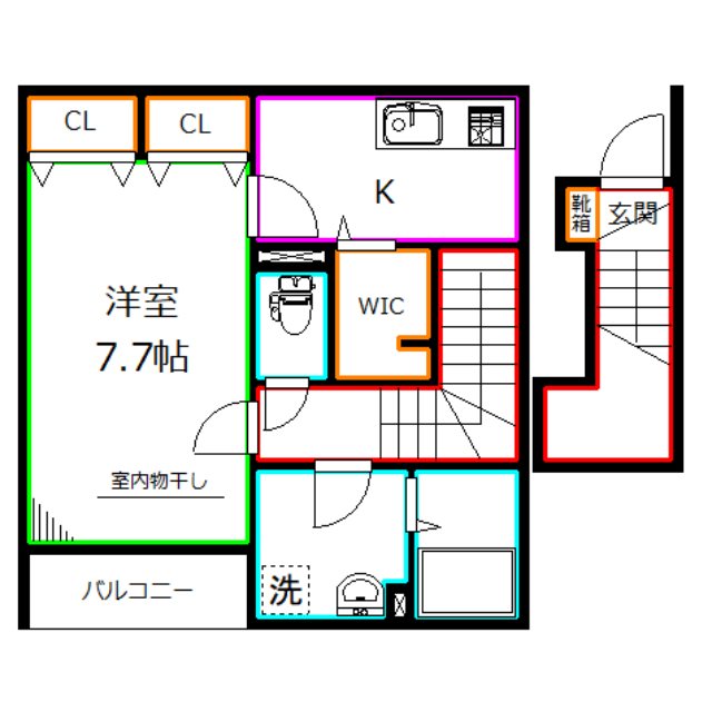 リブリ・COBOREBI 間取り