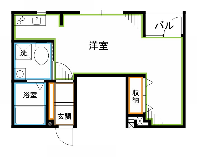ペルシカ中野  間取り