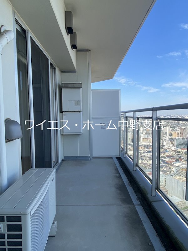 ユニゾンタワー ベランダ