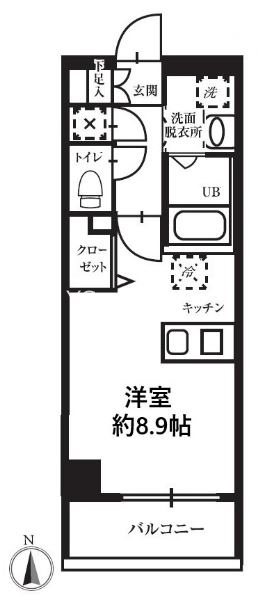 T's　garden高円寺  間取り