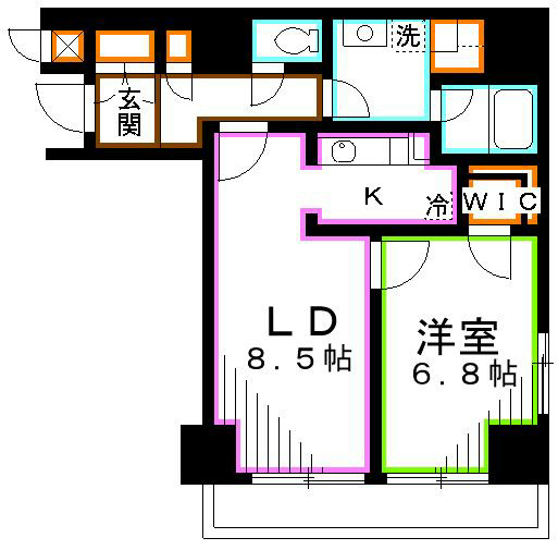 フェアステージ武蔵野 間取り