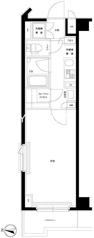 ルーブル中野本町 間取り