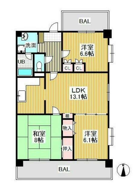 MaCハイムアネックス 間取り