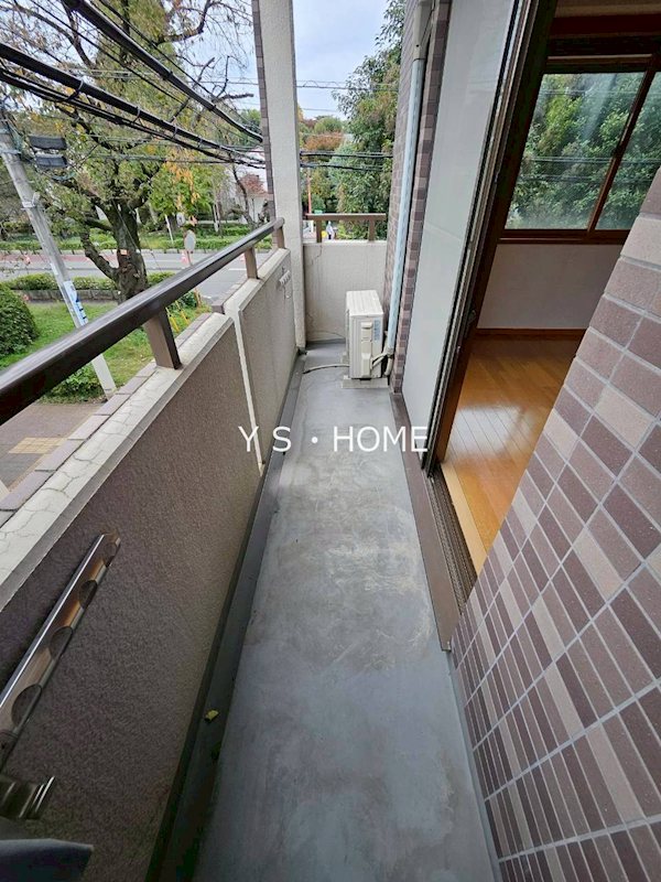 サンライズ国立 ベランダ