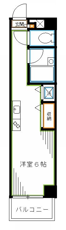 グローリス中野 間取り