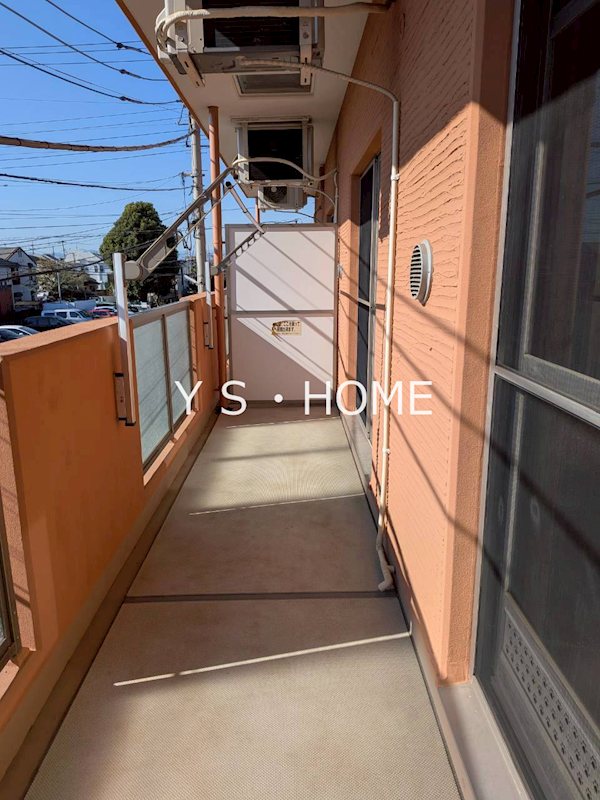 ベルフォーレガーデン国立 ベランダ