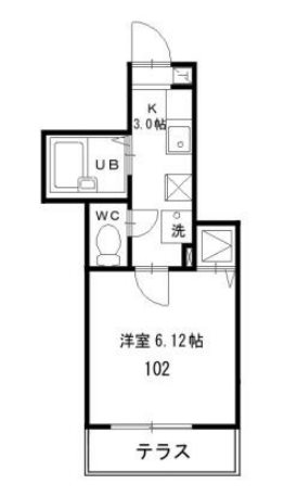 ジュネス  間取り
