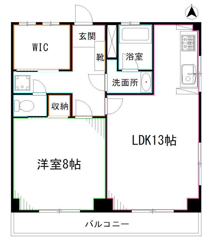 れいくふらっと 間取り
