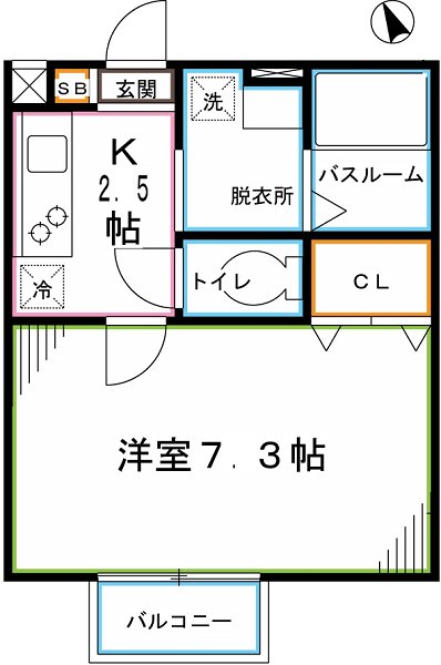 ドゥーピエース 間取り