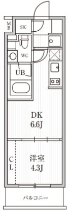 weaveplace HIGASHIKOENJI 間取り