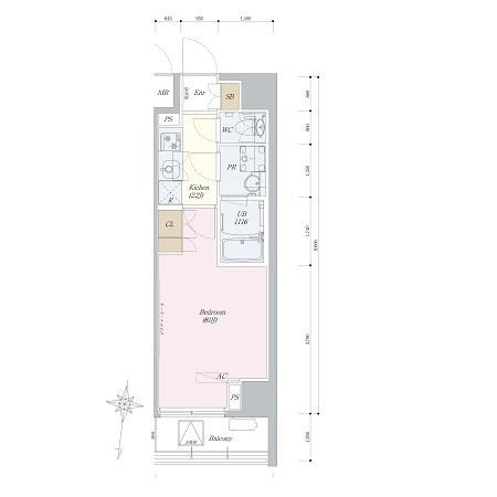 リーラ中野  間取り