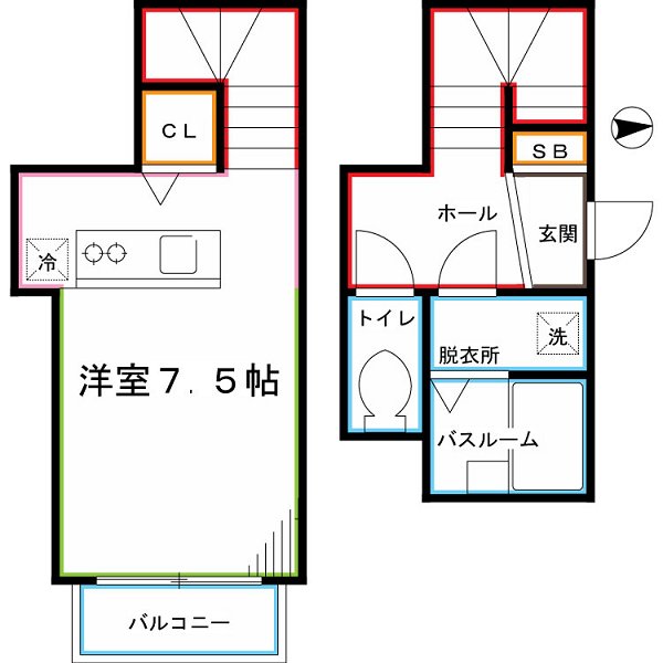 オークコート武蔵小金井 間取り