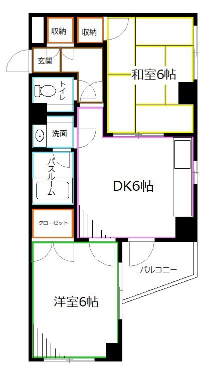 サンコート荻窪 間取り